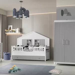 Moon Gray Mia Bebek Odası