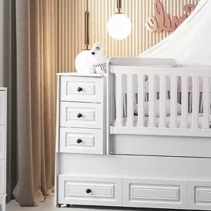Lena Büyüyen Beşikli Bebek Odası