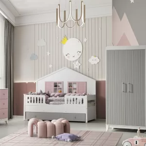 Moon Pink Mia Bebek Odası