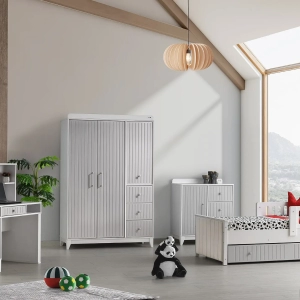 Moon Gray Sim Bebek Odası