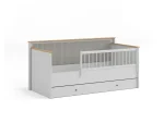 ETRO - Grey Montessori Alt Karyola - Görsel 2