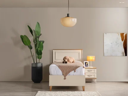 VİZYON -100 Lük Başlık + Bazalı Karyola 100cm*200cm
