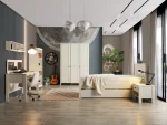 İNCİ- 3 Kapılı Dolap - Görsel 3