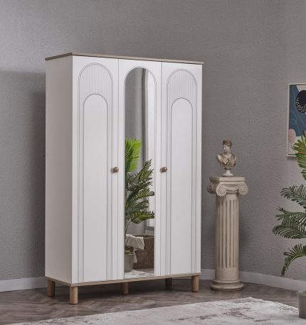 BOHEM - 3 Kapaklı Gardırop