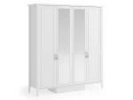 SİENA- White 4 Kapaklı Dolap