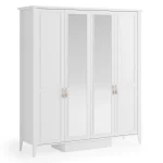 SİENA- White 4 Kapaklı Dolap