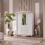 FLORA - 3 Kapaklı Gardırop
