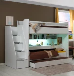FENİX -  Akıllı Ranza 100X200 Beyaz - Görsel 4