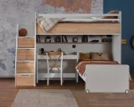 FENİX -  Akıllı Ranza 100X200 Ceviz - Görsel 6
