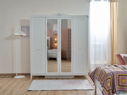 MARJE - 4 Kapaklı Dolap