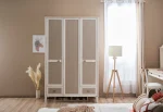 ORİON - 3 Kapaklı Dolap Aynasız - Görsel 2