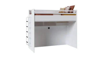 FENİX -  Akıllı Ranza Metal Merdivenli 100*200 Beyaz
